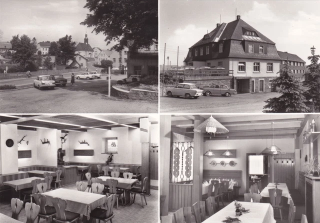 Neudorf ( Erzgeb.) , Hotel Vierenstraße ( DDR ) ,Ansichtskarte