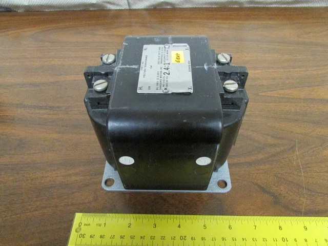 Sangamo Weston Type T-6A Voltage Transformer 325808-004 2.4:1 Ratio