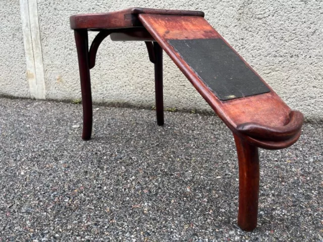 BH-09, Rare Thonet shoe cleaning stool, Vienna ~1900