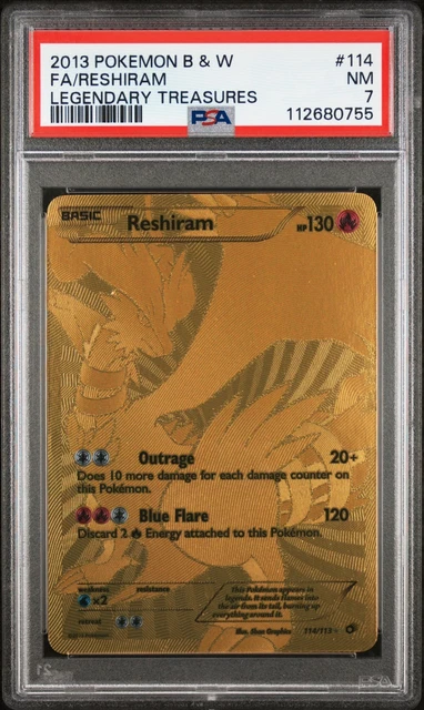 pokemon reshiram gold card price ex 017/086 SV11w  Hikaru Attack 3 Reshiram 114/113 Secret Rare |