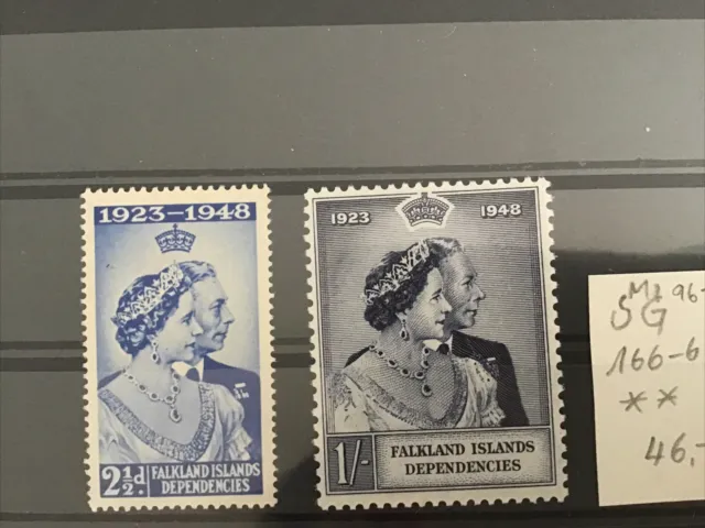 Briefmarken Falklandinseln Mi Nr 96,97 Postfrisch