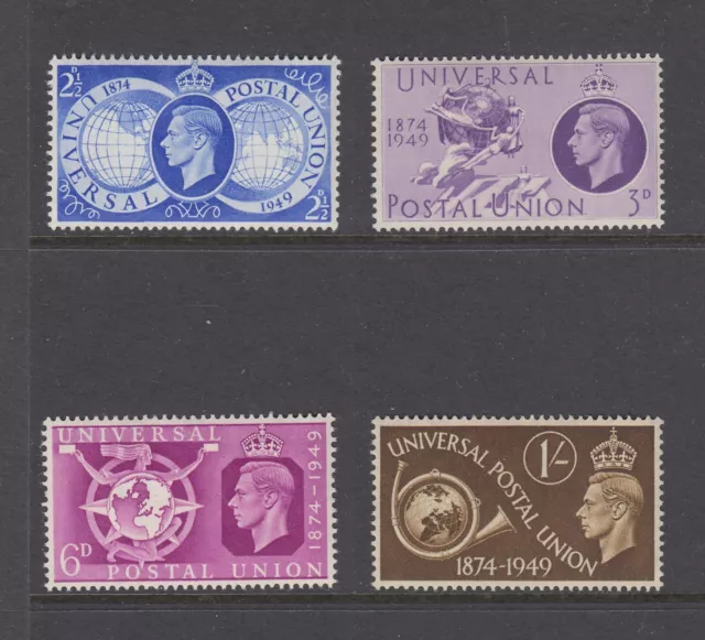 GB: 1949 UPU Universal Postal Union Full set SG499 - 502 MNH ES039 *FREEPOST*