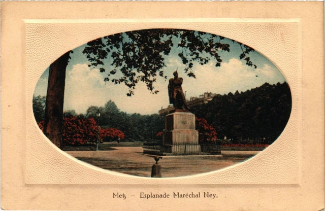 CPA AK METZ - Esplanade Marechal Ney (255296)