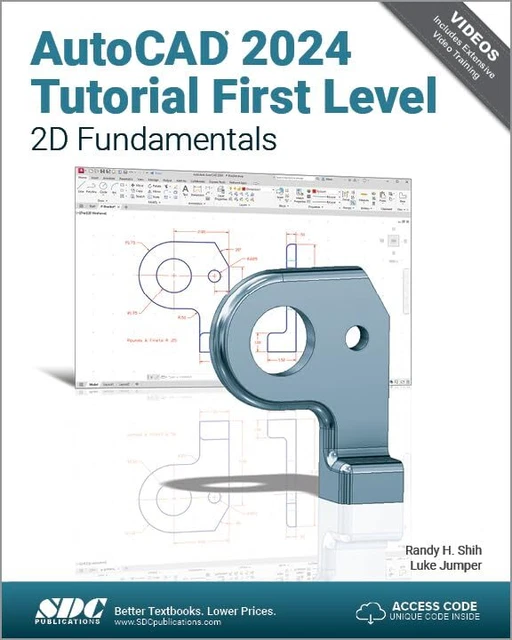 AUTOCAD 2024 TUTORIAL First Level 2D Fundamentals by Shih, Randy H