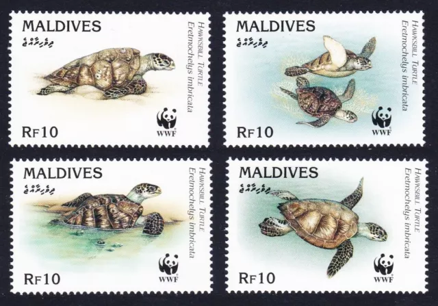 Reptiles & Amphibians WWF COLLECTION 10 Sets Maldives Slovenia Anguilla Benin