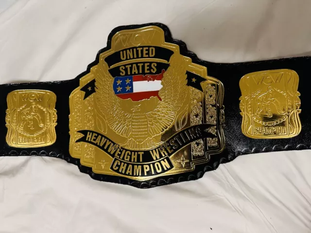 Wcw United States Heavyweight Championship Title Wcw Lex Lugar Replica Belt 2Mm