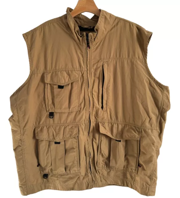 Redhead Vest Size 3X Beige Front Zip Hunting Men Vest