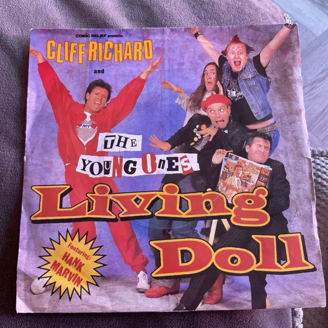 Cliff Richard And The Young Ones - Living Doll.   Used 7” Single Record