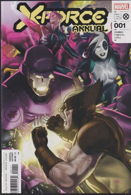 X-Force Annual 1 2022 Marvel Wolverine Domino