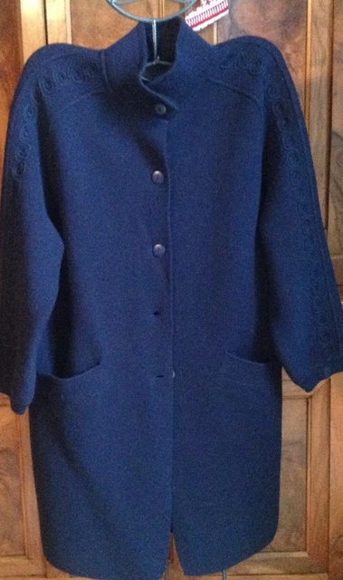 Veste Longue Aventures Des Toiles Noir Taille 42 Femme - État Neuf, Style Décontracté, Matière Toile