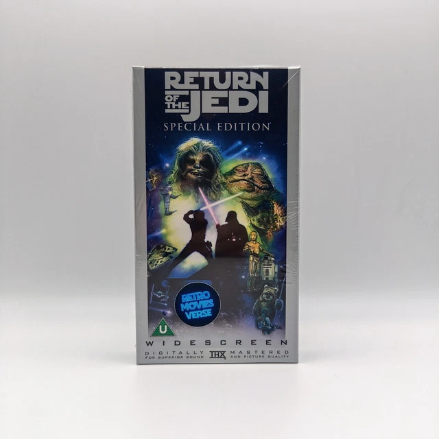 STAR WARS EPISODE VI Return Of The Jedi VHS New & Sealed Widescreen ...