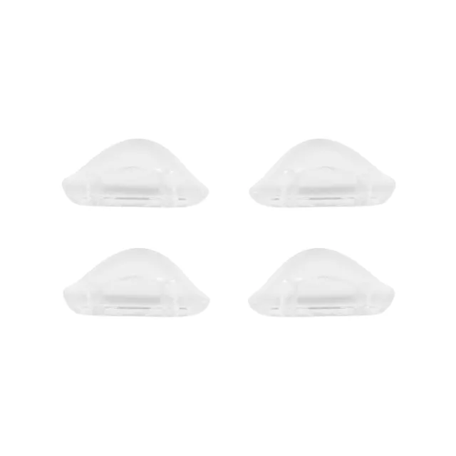 2 Pairs EYAR Clear Silicone Replacement Nose Pads for-Oakley Crosslink Sweep