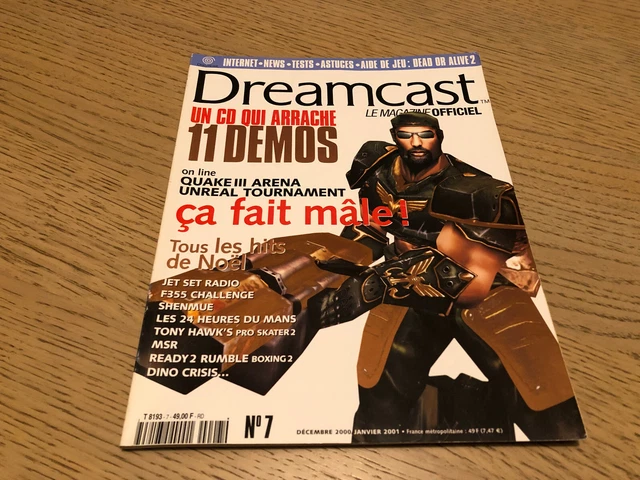 Magazine Dreamcast officiel 5 - Virtua Tennis 2, Shenmue 2