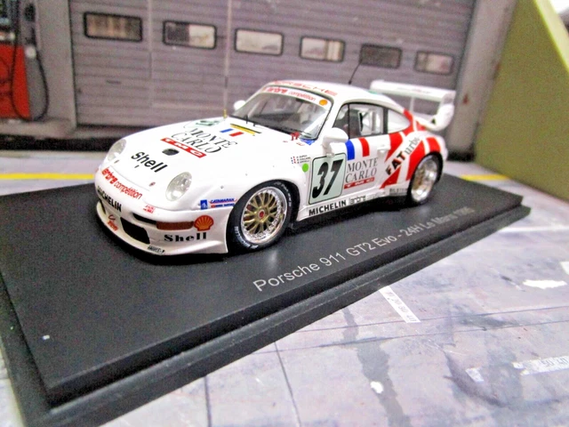 PORSCHE 911 GT2 993 EVO 24h Le Mans 1995 #37 Faturbo Collard Ortelli