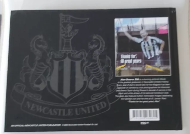 Alan Shearer 206 Goals Newcastle United Book 2