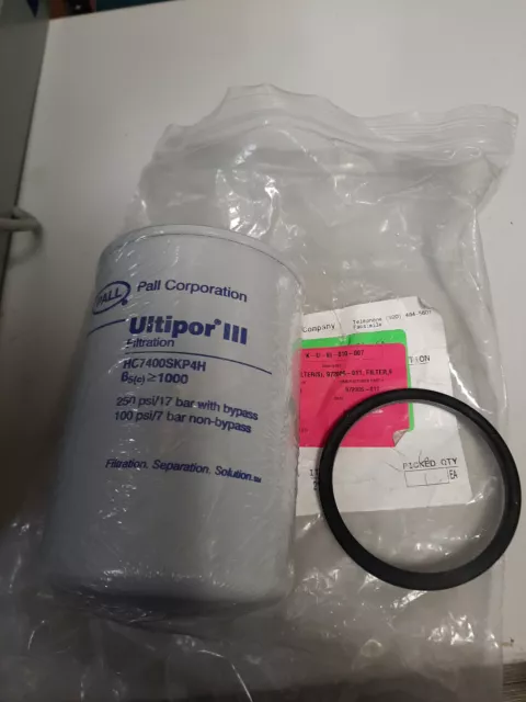 Pall Filter Ultipor Iii Hc7400Skp4H, Free Shipping