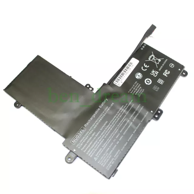 NU03XL Laptop Battery for HP Pavilion X360 11 HSTNN-UB6V TPN-C128 844201-855