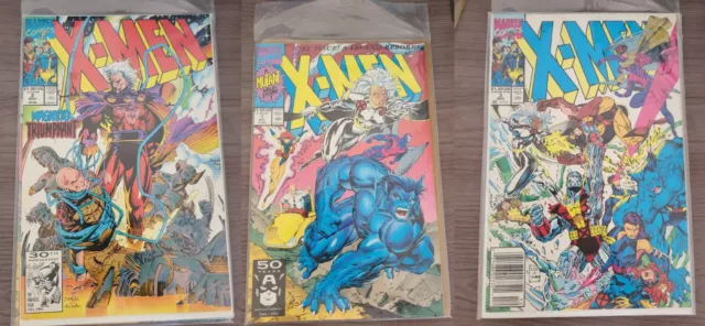 Marvel # 3 Dec X-Men # 2 Nov Magneto Triumphant # 1 Oct  A Mutant Mile Stone