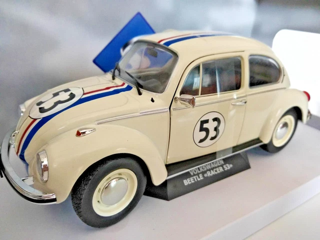 VW cox Choupette Un amour de coccinelle echelle 1/18eme Solido,longueur 22cm 2