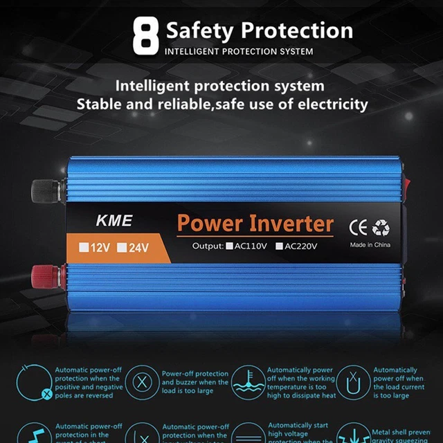 COMPACT AND EFFICIENT 12000W inverter for car vehicle and solar systems ...
