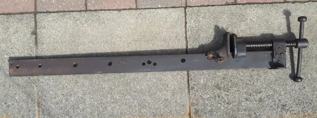48(1200mm) Cast Iron T-Bar Sash Clamp Grip Work Holder vice Slide Cramp 1pc