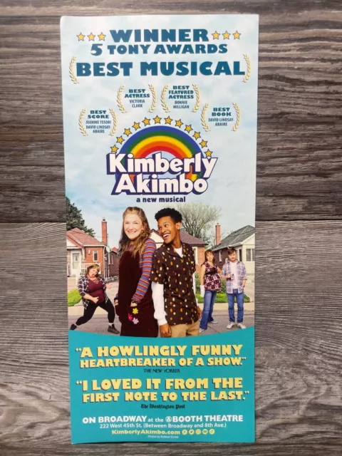 Kimberly Akimbo, Flyers, Booth Theatre