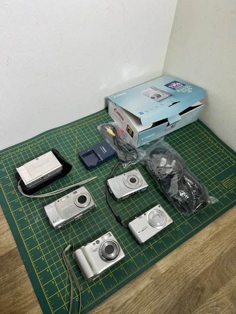 Digital Camera Bundle Joblot - Canon, Nikon, FinePix, Olympus & LUMIX See Photos