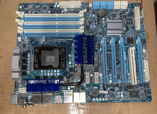 GIGABYTE GA-X58A-UD3R (REV. 2.0), LGA 1366 Motherboard combo Intel 