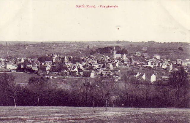 CPA 61 ORNE Env. Mortagne au Perche Vimoutiers GACE Vue générale