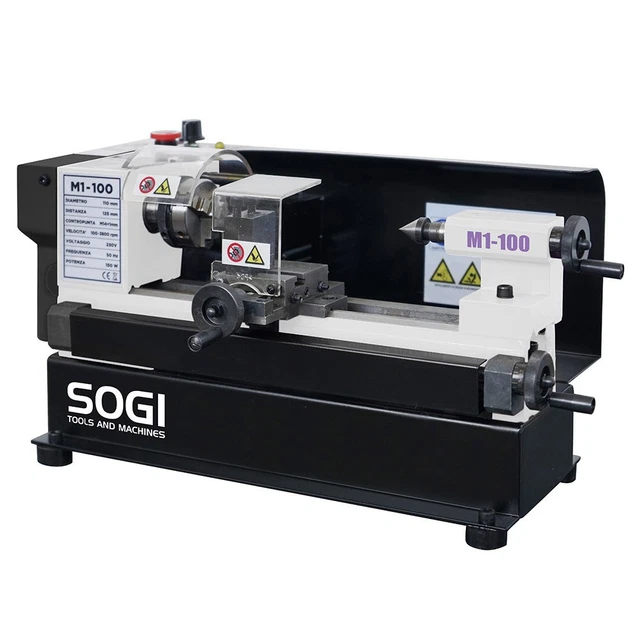 Tornio Per Metalli SOGI M1-250 Da Banco Con Avanzamento Automatico - Foto 6