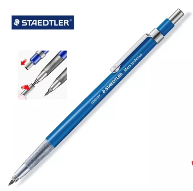 Staedtler Mars Lumograph Pencils Box of 12 - Choose your grade of pencil