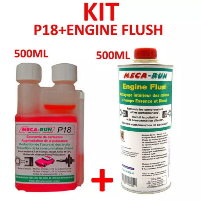 KIT MECARUN P18 250Ml + Engine Flush 500Ml EUR 52,00 - PicClick FR