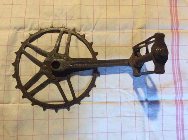 Pédalier Vélo Ancien Nervar – Vélo Course Cyclotourisme – Fabrication Française
