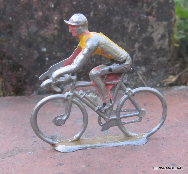 Lot De 3 Coureurs Cyclistes Tour De France - Miniatures Alu Henri Roger échelle 1/32