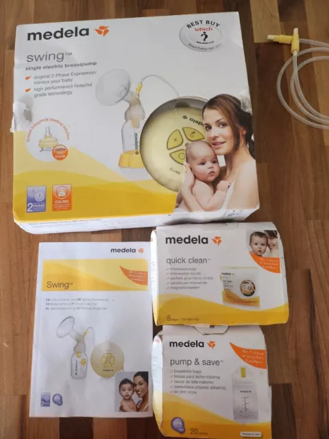 Medela Swing Electric Breast Pump, Portable & Rechargeable Single Breastpump