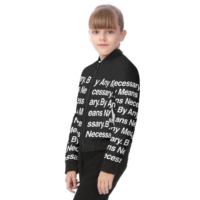 By Any Means Necessary Kid's Bomber Jacket