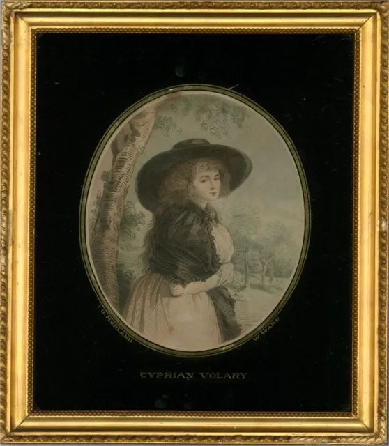 W. Ward (1766-1826) after G. Morland - Framed Stipple Engraving, Cyprian Volary