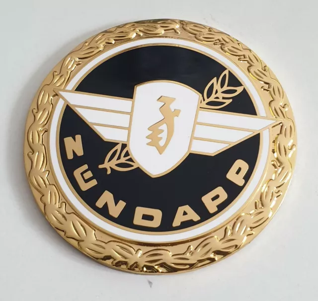 Zündapp Tankemblem 64mm 517-20.142 Plakette emailliert massiv !! C 50 Sport 517