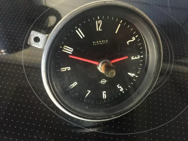 Opel Uhr Kienzle AUTOMATIC Oldtimeruhr  elektrische Auto Uhr  Opel Kadett