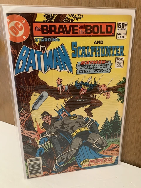 Brave And The Bold 171 🔥1981 Batman & Scalphunter🔥NEMESIS Solo🔥VF