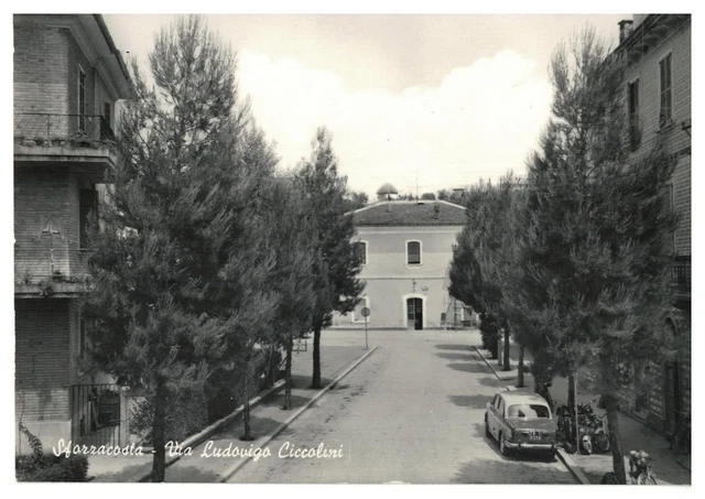 Sforzacosta - Macerata-Via Ludovico Ciccolini-F/G-B/N-V1972