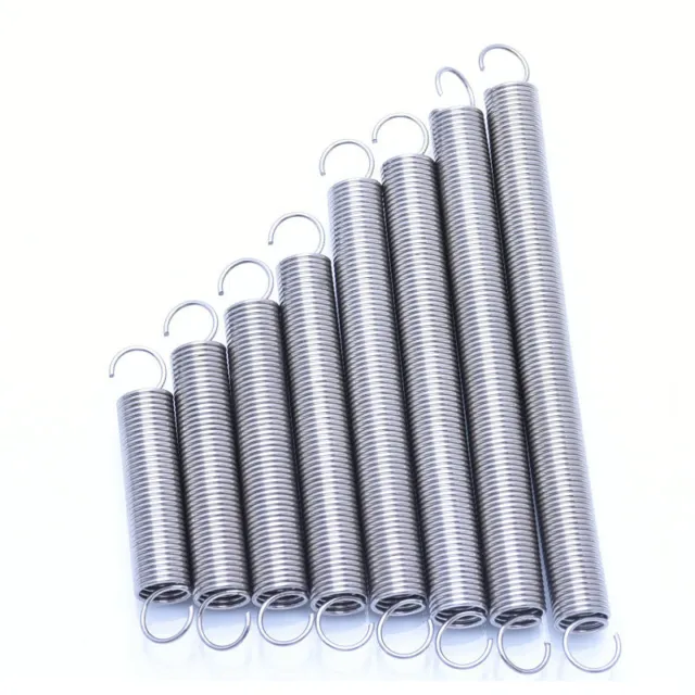 0.6mm Wire Dia Expansion Tension Extension Spring 5/6mm OD 304 Stainless Steel