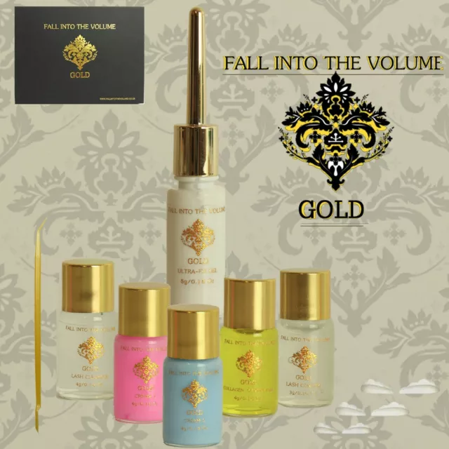 Pro Lvl Fall into the volume gold Cil Lifting Kit -lash Volume Lift ( Lvl ) B