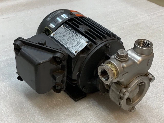 Nikuni 25NPD07A Stainless Steel Regenerative Turbine Pump Used Good Condition