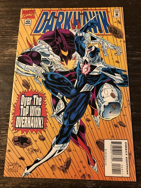 Marvel Darkhawk 49 NM HTF KEY 1st Overhawk 1995 Limited Print