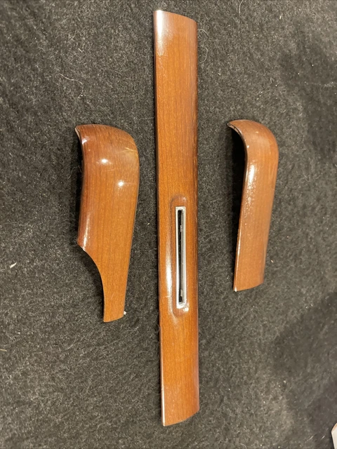 Mercedes-Benz W123 3 Pieces Zebrano Dash Wood Trim left right 300D 240D 300TD