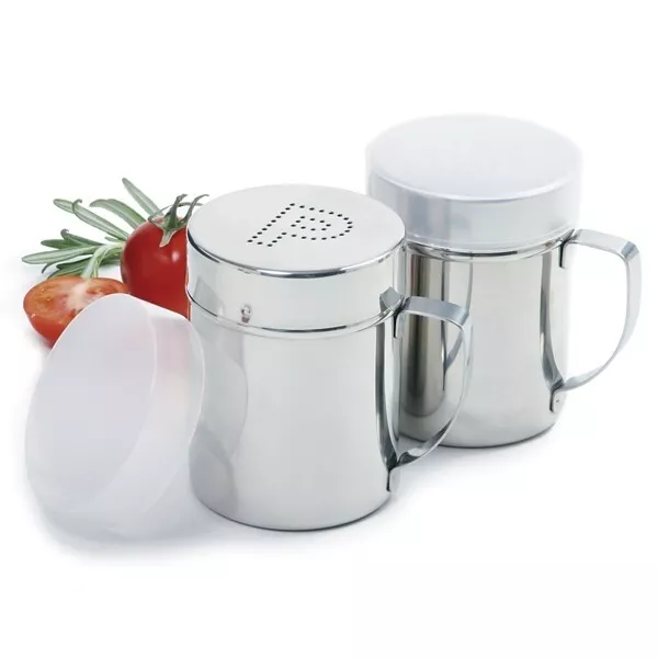 Norpro Stainless Steel Salt and Pepper Shakers