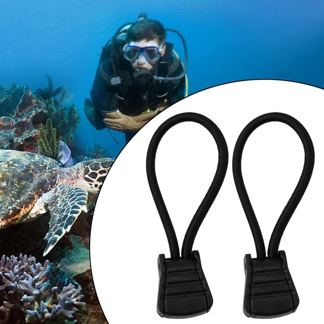 2 Clips De Support Pour Tuyau De Plongée – Double BCD, Boucle Mousqueton, Accessoire Plongée - 11