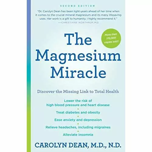 The Magnesium Miracle - Paperback NEW Dean, Carolyn 08/03/2018