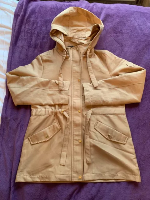 Lauren Ralph Lauren Soft Shell Trench Coat Tan Jacket - Medium - BNWT RRP £249